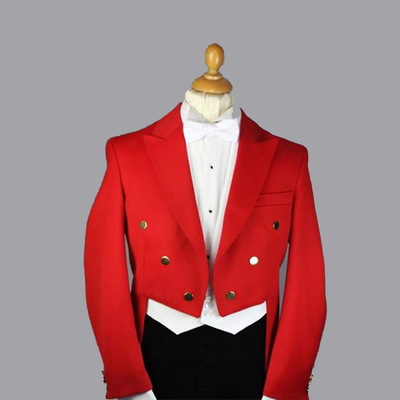 Red Tuxedo Tailcoat Collection - огляд і ціна Men Formal Wear Red