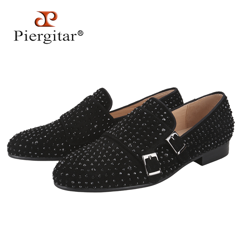 Piergitar New Black Suede Men  - огляд і ціна Men'S Formal Party Wear Shoes