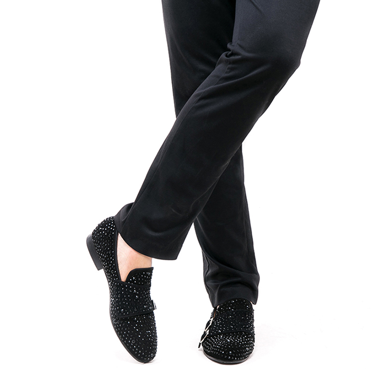 Piergitar New Black Suede Men  - огляд і ціна Men'S Formal Party Wear Shoes