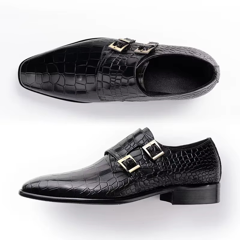 Men's Genuine Leather Dress Lo - огляд і ціна Men'S Formal Party Wear Shoes