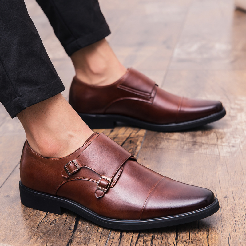 New Men Oxfords Shoes Black an - огляд і ціна Men Formal Wear Brown