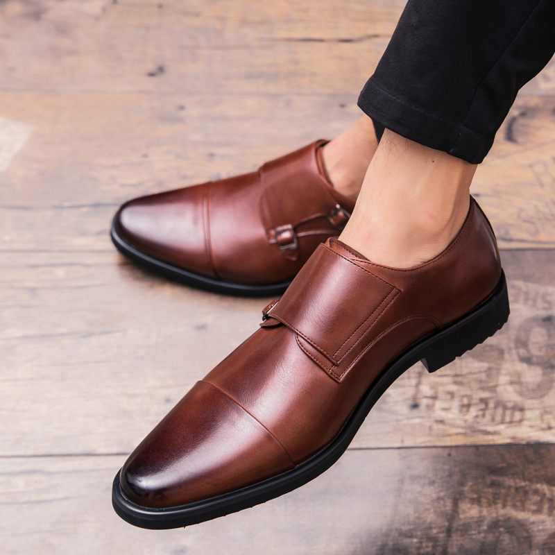 New Men Oxfords Shoes Black an - огляд і ціна Men Formal Wear Brown