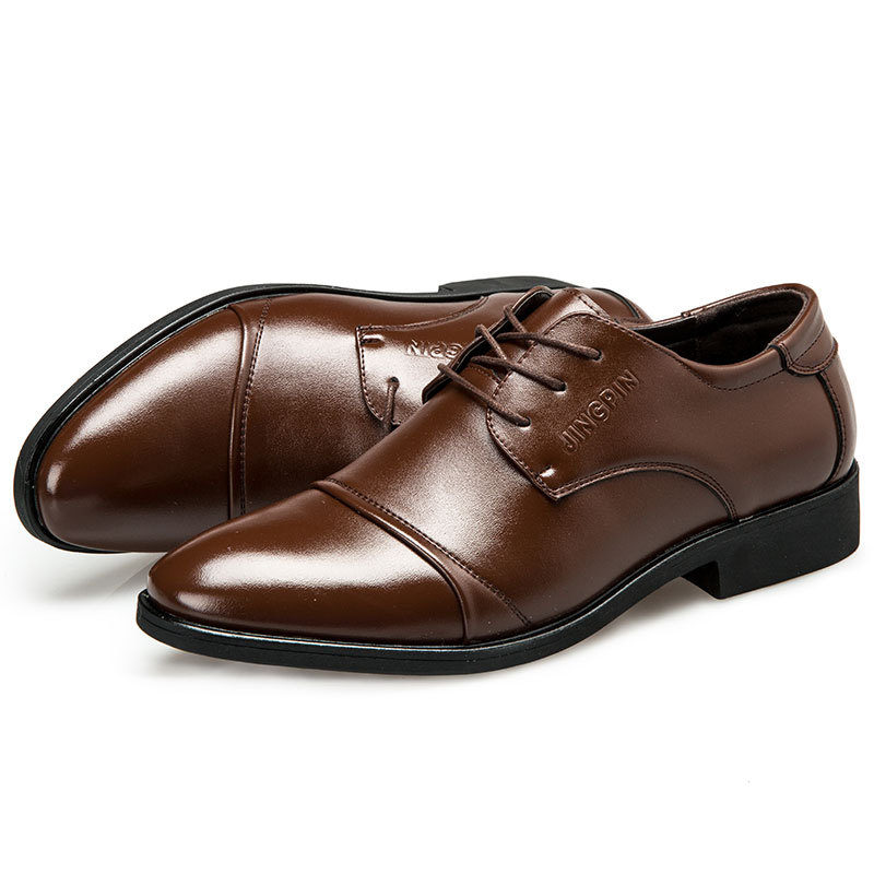 Large-Sized Men's Leather Shoe - огляд і ціна Men'S Formal Party Wear Shoes