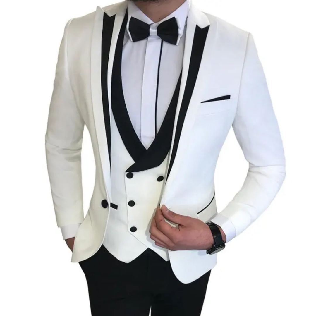 3 Piece Men's Wedding Suit Set - огляд і ціна Men'S Formal Wear Not Suit