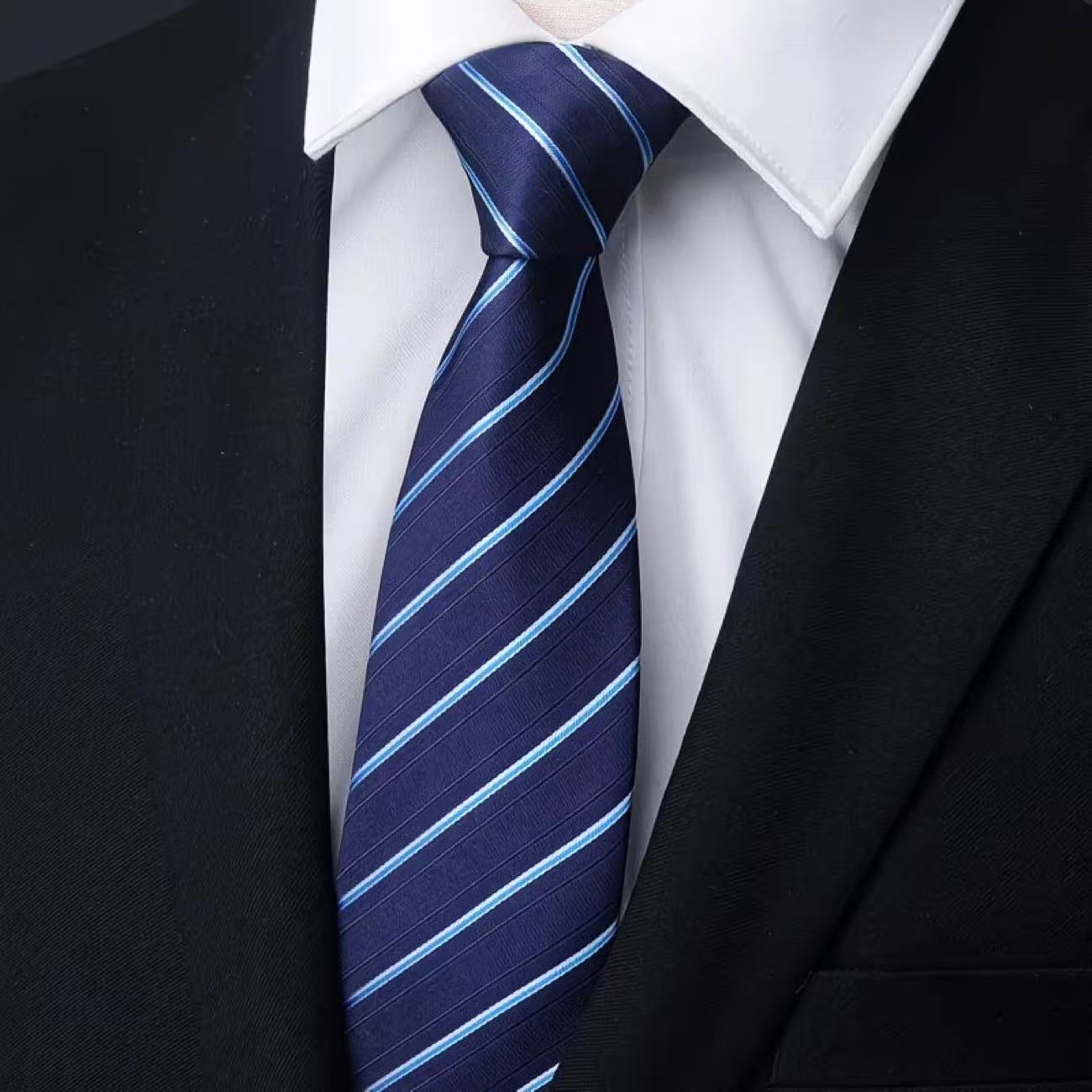 6Pcs Men's Zip Tie Ties 8cm (3 - огляд і ціна Men Formal Wear Red