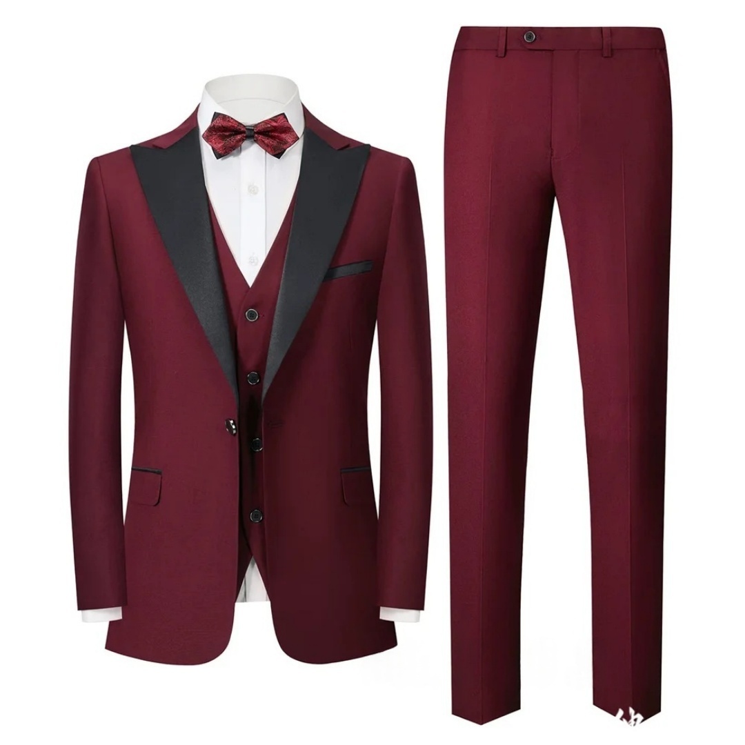 Men's 3 Piece Tuxedo Suit Set  - огляд і ціна Men'S Formal Wear Not Suit
