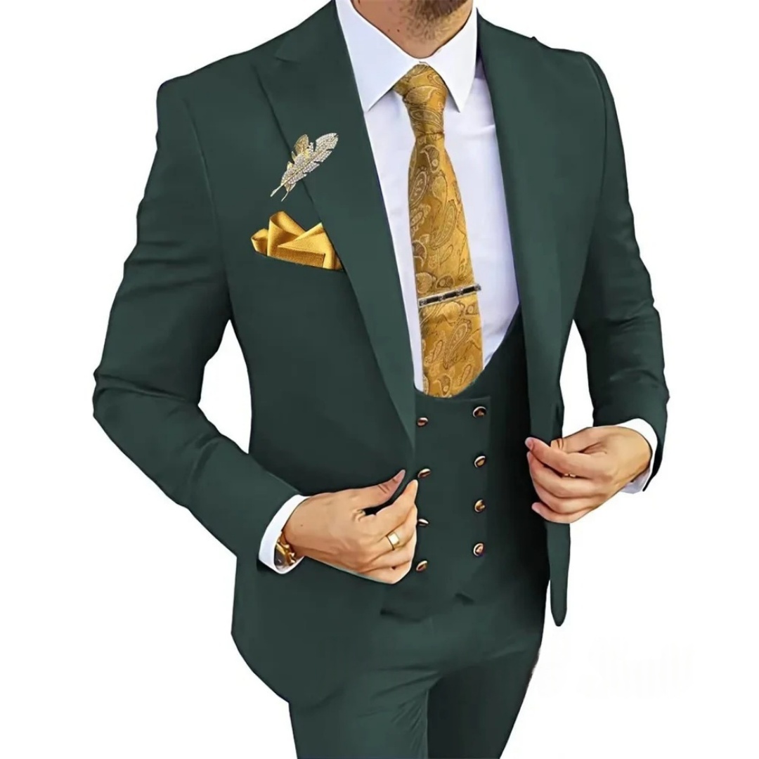 3 Piece Slim Fit Men's Suits D - огляд і ціна Men'S Formal Wear Not Suit