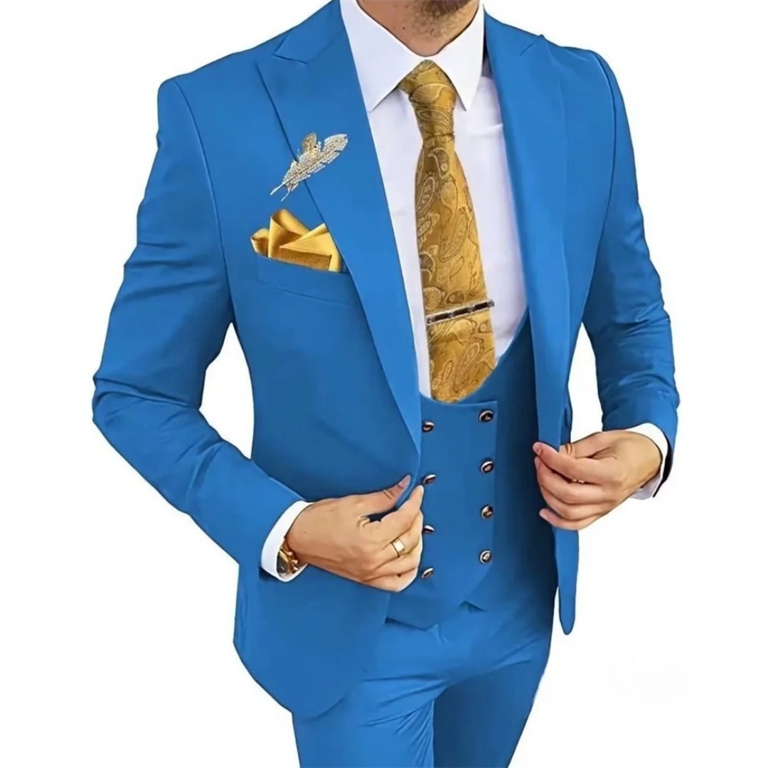 3 Piece Slim Fit Men's Suits D - огляд і ціна Men'S Formal Wear Not Suit