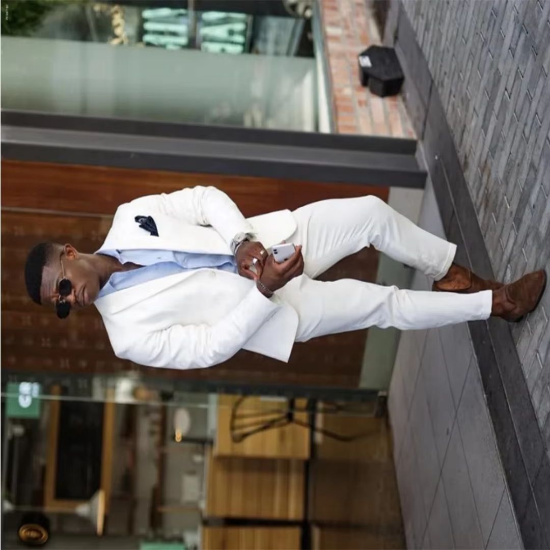 Men's White Formal Suits Class - огляд і ціна Men'S Formal Wear Not Suit